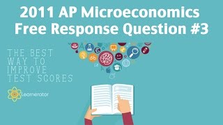 AP Microeconomics 2011 FRQ 3 Negative Externalities [upl. by Salangia383]