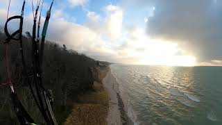 Paragliding Saugatuck Dunes State Park Michigan Fun Timez [upl. by Robina]