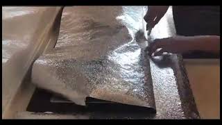 Aluminum Selfadhesive Waterproof Fireproof Oilproof Kitchen Foil Sheet in Pakistan [upl. by Karola]