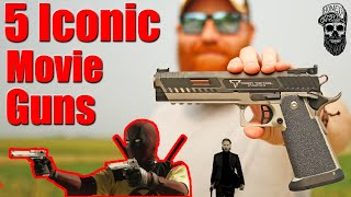 5 Iconic Movie Guns In Real Life [upl. by Orestes]