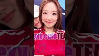 TWICE gets kissed by Nayeon💋twice nayeon [upl. by Euqnomod]