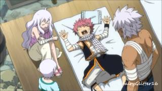 Fairy Tail  Natsu Sleeps Cute Episode 120 [upl. by Findley]