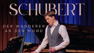 Schubert Der Wanderer an den Mond D870  Aksel Rykkvin amp Zany Denyer [upl. by Mloclam]