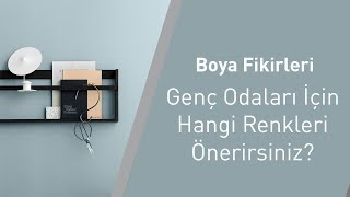 Boya Fikirleri Genç Odaları İçin Hangi Renkleri Önerirsiniz [upl. by Frech]