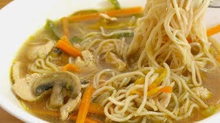 SOPA DE FIDEOS CHINOS  ALE DE NAVA [upl. by Aremmat260]