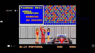 Super Monaco GP SMS Speed Run [upl. by Shanie]