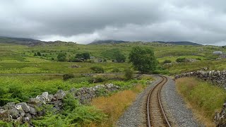 Welsh Highland Railway  Drivers Eye View  Part 2  Rhyd Ddu to Caernarfon [upl. by Raybin]