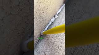 How To Fix Crack On Conrete Steps Inside Corner diyhome concretelife concretecrack handyman [upl. by Vinny]