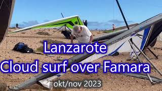 Hang gliding Lanzarote [upl. by Llezniuq241]