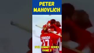 Peter Mahovlich scores one of most pivotal and spectacular short handed goals in hockey history [upl. by Selia921]