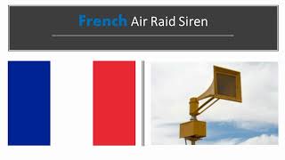 French Air Raid Siren [upl. by Mauretta]