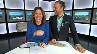 Tilde quotJag kissar på migquot  Nyhetsmorgon TV4 [upl. by Leeland717]