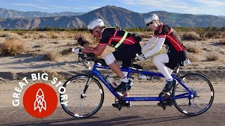 This Couple Races 750Miles On a Tandem Bike [upl. by Stutzman]