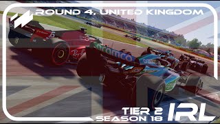 Invictus Racing League F1 23Tier 2Round 4  Britain [upl. by Ayanad844]