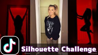 Silhouette Challenge Put Your Head On My Shoulder  TikTok Compilation [upl. by Eadas]