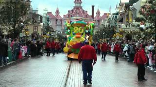 Disneys 20th Anniversary Celebration Train  Disneyland Paris [upl. by Airdnua604]