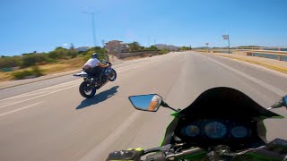 Kawasaki Ninja 250R  Raw sound  Full exhaust [upl. by Enomor]