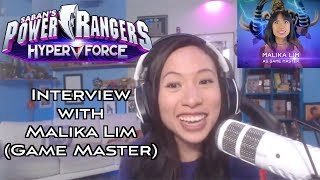 Interview with Malika Lim HyperForce Game Master [upl. by Yonita196]