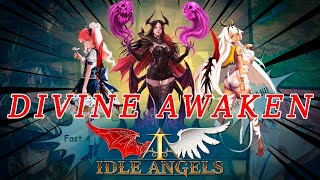 Idle Angels Обновление Ивент Divine Awaken [upl. by Ardnait796]