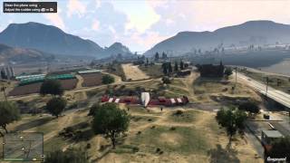 GTA 5 Race Ron to the Airstrip wLive Commentary [upl. by Leicester]