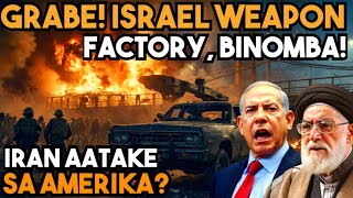 GRABE na TO ISRAEL ARMS FACTORY INATAKE AMERIKA AATAKEH1N NG IRAN sa ARAW ng EL3CTION [upl. by Lemcke]