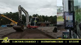 GPS 3D Trimble Earthworks Training Tips Excavator  Diggerman Training [upl. by Selmore]