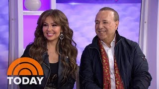 Tommy Mottola And Thalia Team Up For ’15 A Quinceanera Story’  TODAY [upl. by Litnahc43]