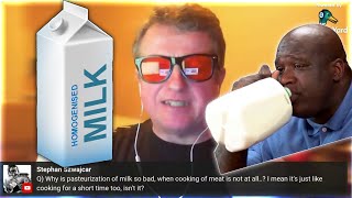 Is pasteurizedhomogenized milk unhealthy  HarrySerpanos [upl. by Sikata]