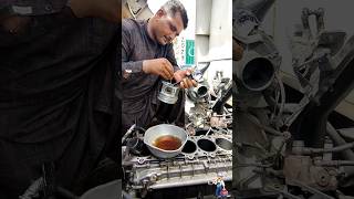 six sylinder diesel engine piston fitting shorts engine mechanic viralshorts short viral [upl. by Luapnhoj]