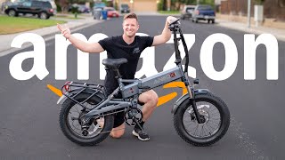 I BOUGHT the Most AVERAGEPRICED EBIKE on AMAZON [upl. by Ley]