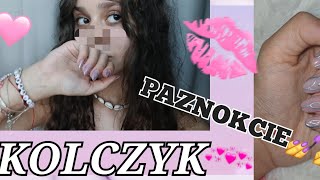 NAJKRĂ“TSZY VLOG CZYLI SZYBKI GLOW UP PRZED SZKOĹÄ„  ZROBIĹAM KOLCZYK W [upl. by Drawoh]