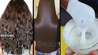 Just 1 Use Can Straighten Your Hair Permanently At Home Results Better Than RebondingKeratin [upl. by Kelwin245]