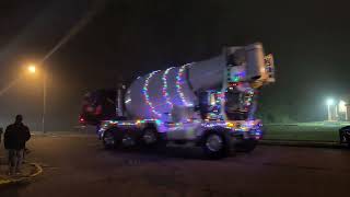 4th Annual Gibbstown Giving Christmas Car Parade 2023 [upl. by Aserehc421]