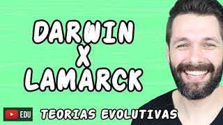 EVOLUÇÃO  DARWIN E LAMARCK  TEORIAS EVOLUTIVAS  Biologia com Samuel Cunha [upl. by Fenny]