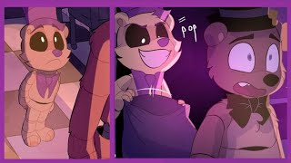 Ask Springtrap and Deliah Creator  Ask Goldie Anything Part 5【 FNAF Comic Dub 】 [upl. by Cr]