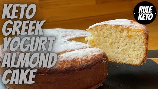 Keto Greek Yogurt Almond Cake Recipe [upl. by Ariel]