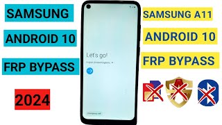 Samsung A11 frp bypass Android 10 2024 Updatedsamsunga11frpbypassandroid10 [upl. by Sesom]