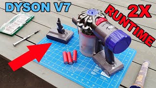 Get Double the Runtime from Your Dyson V7 Vacuum Cleaner [upl. by Atinaej471]