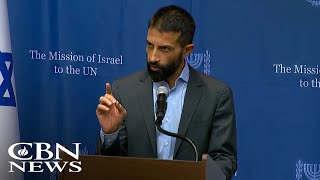 Son of Hamas CoFounder Denounces Group at UN Exposes Savage Indoctrination of Palestinian Kids [upl. by Sheffield]