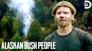 Bear Puts Out Multiple Forest Fires  Alaskan Bush People [upl. by Hilten]