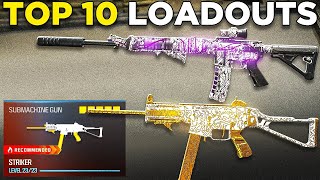 TOP 10 Warzone META LOADOUTS MW3 Warzone [upl. by Lleksah]