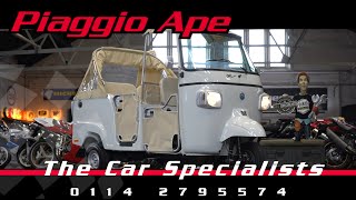 Piaggio Ape Calessino Promo [upl. by Lenoj]