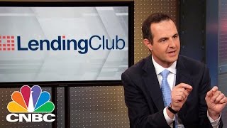 LendingClub CEO Peer To Peer Lending Revolution  Mad Money  CNBC [upl. by Trainer]