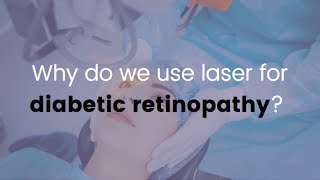 Why do we use laser for diabetic retinopathy [upl. by Hepsiba]