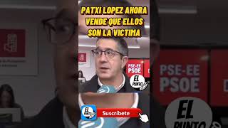 PATXI LOPEZ AHORA VENDE QUE SANCHEZ ES LA VICTIMA shorts patxilopez pedrosanchez vox abascal [upl. by Ennaitak]