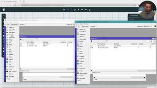 GNS3 MikroTik RouterOS Routing statico e dinamico con OSPF [upl. by Htiel]