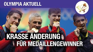 Weil Athleten ständig reinbeißen OlympiaMedaillen künftig aus Schokolade [upl. by Yerffoeg]