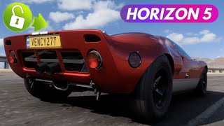 DEBLOQUER AVOIR GT 40 MK 1 FORZA HORIZON 5 HOW TO GET FORD GT40 MK1 FH5 RECOMPENSE FORD [upl. by Heeley]