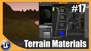 Unreal Engine 4 Beginner Tutorial Series  17 Terrain Materials [upl. by Annodam]