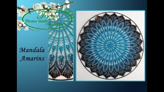 Mandala Amarins haken 100 cm [upl. by Sparks]